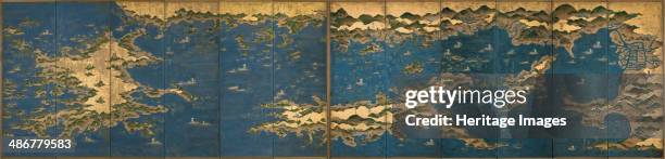 Seto Inland Sea, Second Half of the 17th cen.. Artist: Anonymous