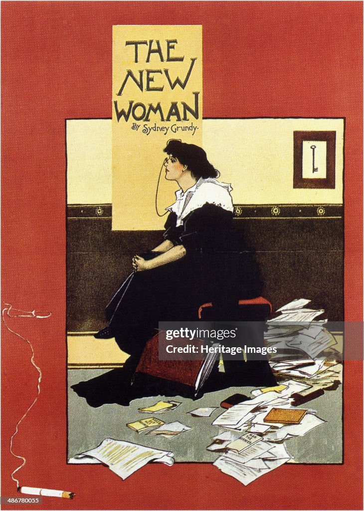 The New Woman, 1895. From a private collection.