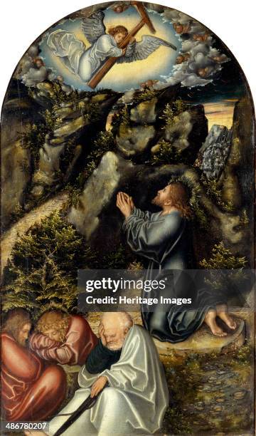 The Agony in the Garden, c. 1520. Artist: Cranach, Lucas, the Elder