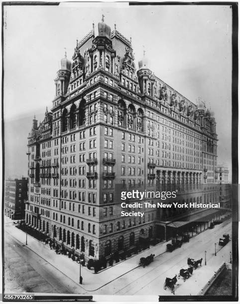 Waldorf-Astoria Hotel, New York, New York, 1898.