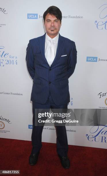 Eric Schiffer arrives at the 19th Annual Jonsson Cancer Center Foundation's Taste For A Cure at Regent Beverly Wilshire Hotel on April 25, 2014 in...