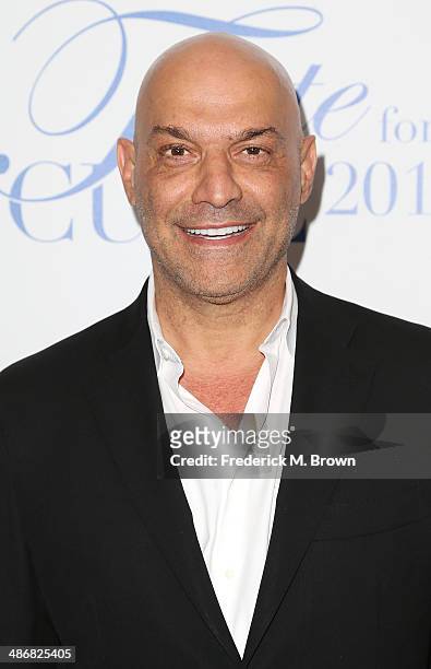 Actor Yossi Dina attends the Jonsson Cancer Center Foundation's 19th Annual "Taste for a Cure" at the Regent Beverly Wilshire Hotel on April 25, 2014...