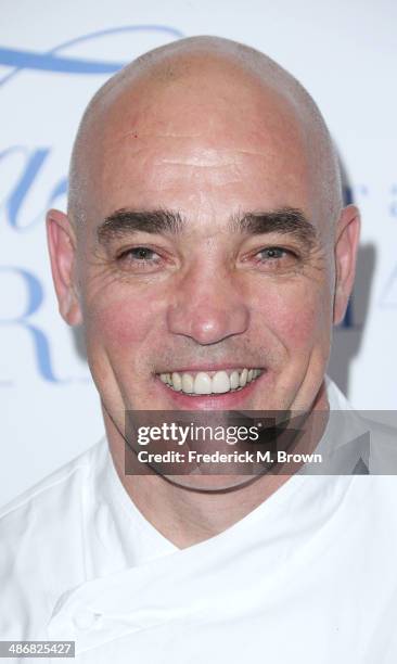 Chef Gilles Arzur, Beverly Regent Hotel, attends the Jonsson Cancer Center Foundation's 19th Annual "Taste for a Cure" at the Regent Beverly Wilshire...