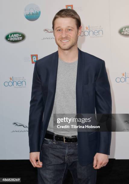 Benjamin McKenzie attends the LA Modernism show & sale opening night party to benefit P.S. ARTS at 3LABS on April 25, 2014 in Culver City, California.