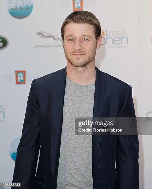 Benjamin McKenzie attends the LA Modernism show & sale opening night party to benefit P.S. ARTS at 3LABS on April 25, 2014 in Culver City, California.