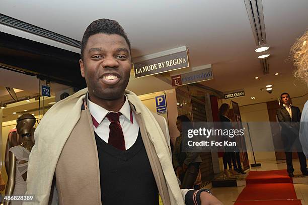 Jean Barthelemy Bokassa attends 'La Mode By Regina' Cocktail At the Regina's Shop Champs Elysee on April 25, 2014 in Paris, France.