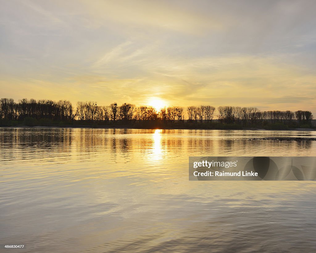 River Rhine at Sunrise