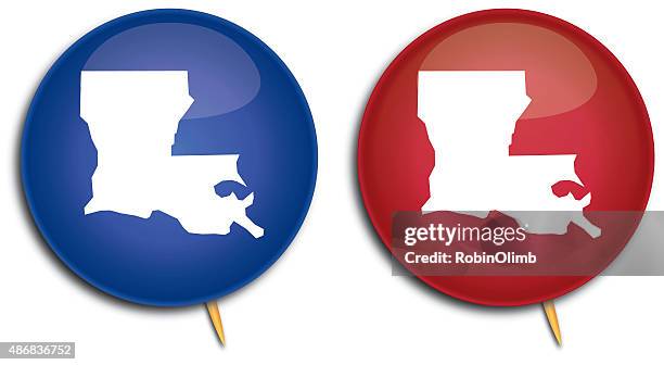 ilustraciones, imágenes clip art, dibujos animados e iconos de stock de mapa de louisiana contactos - solapa