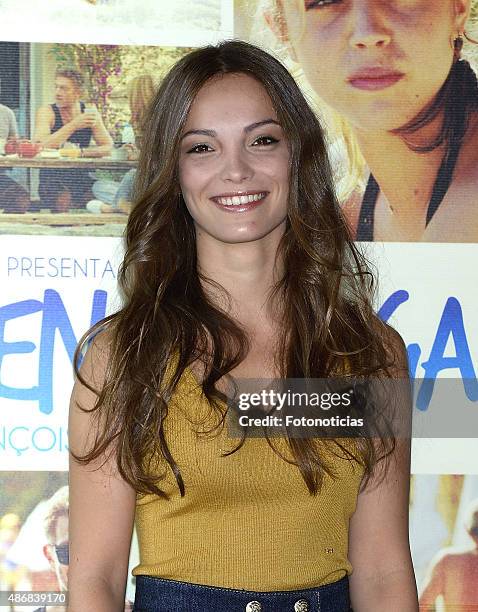 Actress Lola Le Lann attends a Photocall for 'Un moment d'egarement' at the Instituto Frances on September 5, 2015 in Madrid, Spain.
