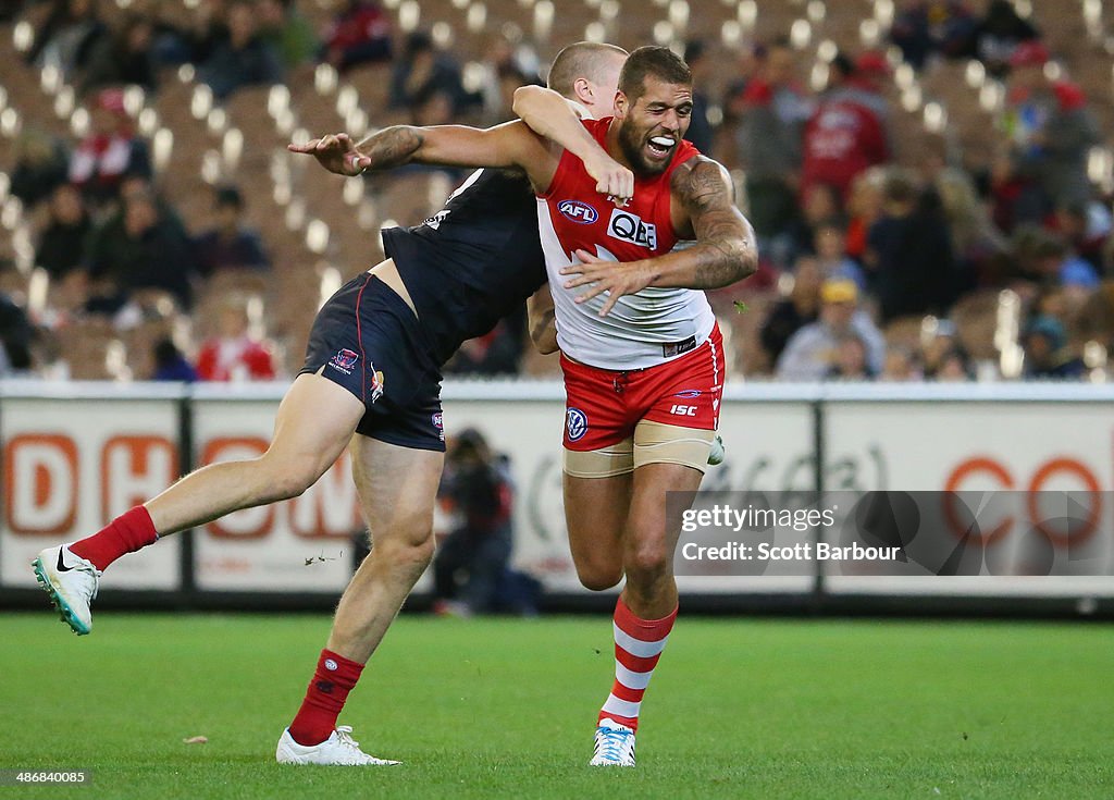 AFL Rd 6 - Melbourne v Sydney