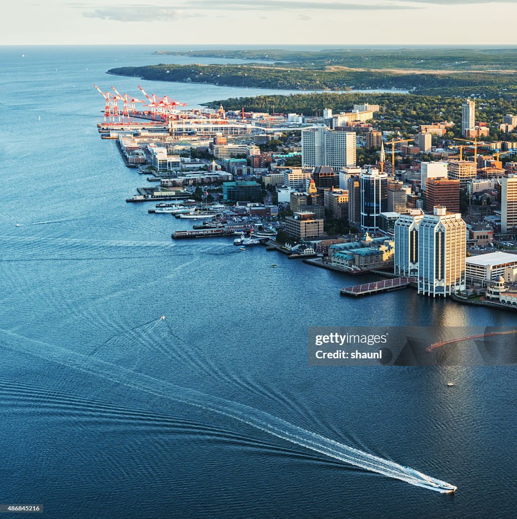 Halifax Skyline Aerial