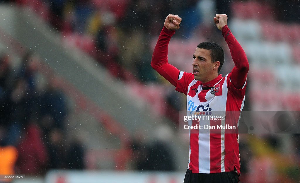 Exeter City v Scunthorpe United - Sky Bet League Two