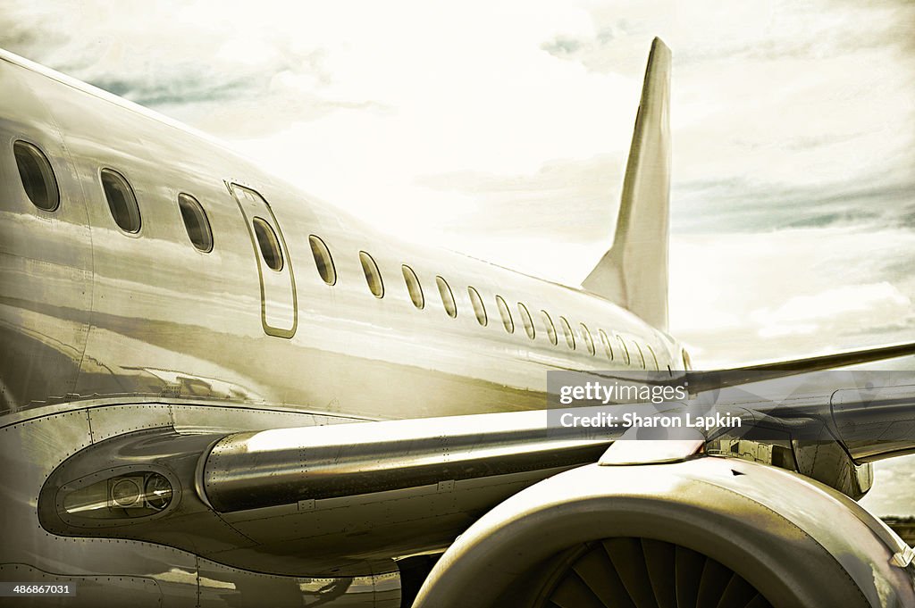 Passenger jet
