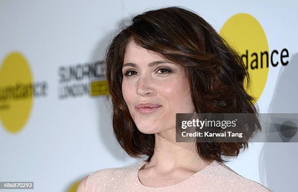 Gemma Arterton attends the premiere of "The Voices" at Sundance London held at Cineworld 02 Arena on April 26, 2014 in London, England.