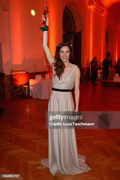 Miriam Stein attends the Romy Award 2014 at Hofburg Vienna on April 26, 2014 in Vienna, Austria.