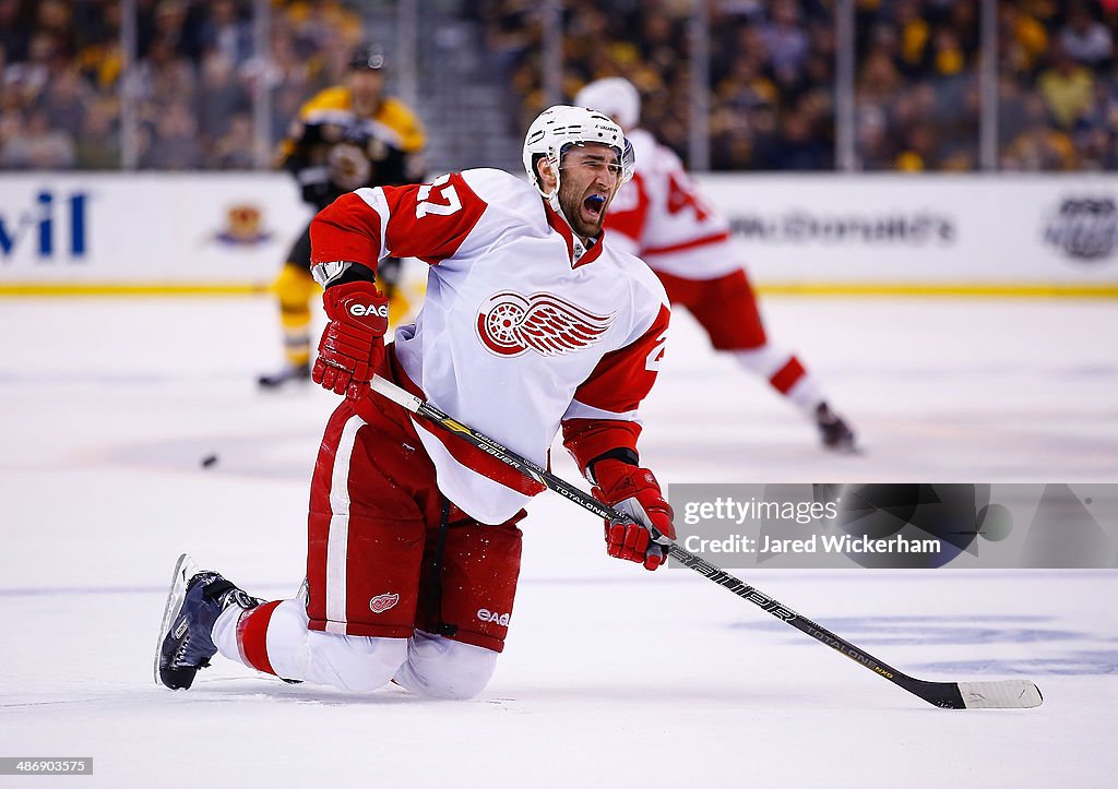 Detroit Red Wings v Boston Bruins - Game Five