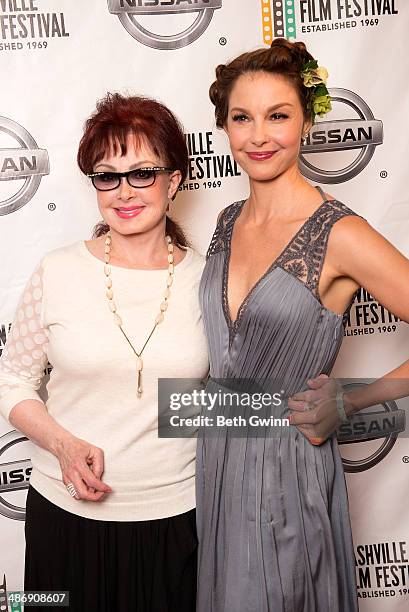 Naomi Judd and Ashley Judd attend the screening of the film "The Idenitical" on day 11 of the 2014 Nashville Film Festival at Regal Green Hills on...