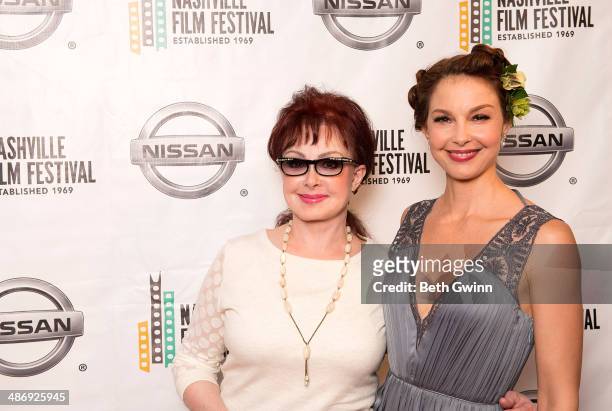 Naomi Judd and Ashley Judd attend the screening of "The Idenitical" on day 11 of the 2014 Nashville Film Festival at Regal Green Hills on April 26,...