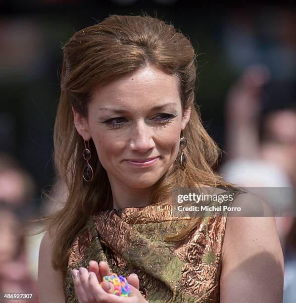 Princess Aimee of The Netherlands attends King's Day on April 26, 2014 in Amstelveen, Netherlands.