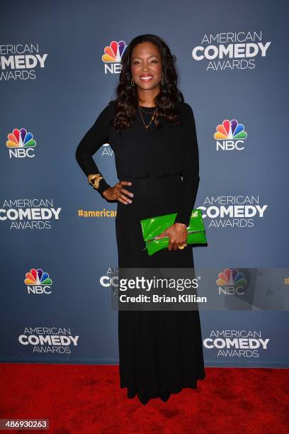 Actress Aisha Tyler attends the 2014 American Comedy Awards at Hammerstein Ballroom on April 26, 2014 in New York City.