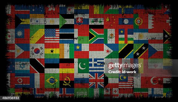 welt-flaggen-hintergrund - german flag wallpaper stock-grafiken, -clipart, -cartoons und -symbole