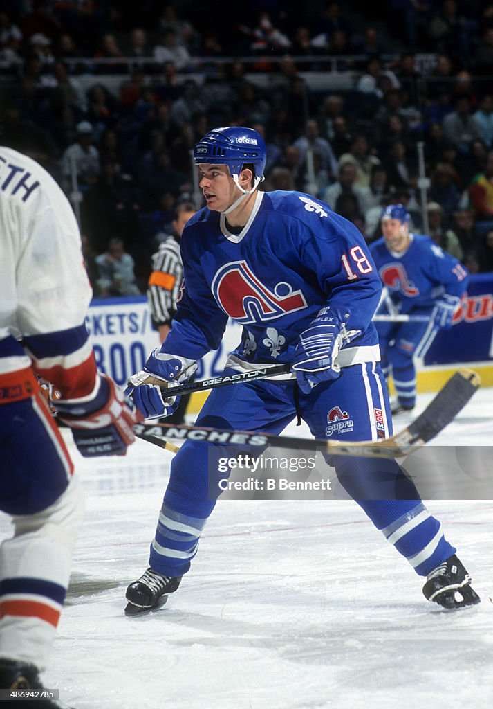 Quebec Nordiques v New York Islanders