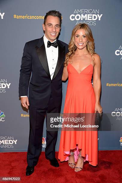 Comedian Sebastian Maniscalco and Lana Gomez attend 2014 American Comedy Awards at Hammerstein Ballroom on April 26, 2014 in New York City.