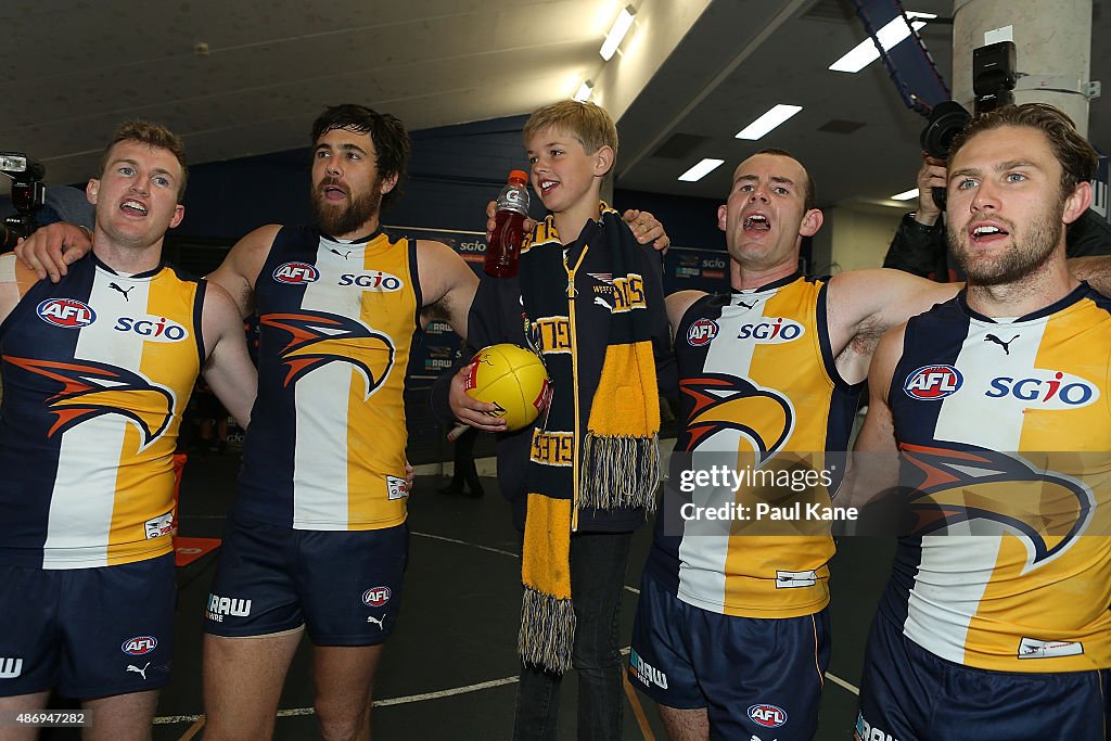 AFL Rd 23 - West Coast v St Kilda