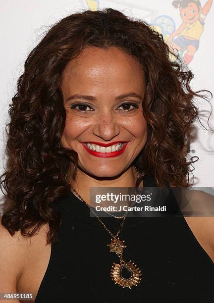 Judy Reyes attends the "La Golda" premiere at Lighthouse International Theater on April 26, 2014 in New York City.