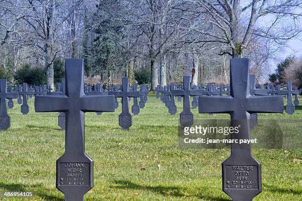 German cemetery situated to Malmaison in France. Thé chemin des Dames is located between Soissons, Laon and Reims, he experienced during world war...