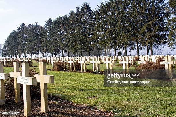 French military cemetery of Malmaison in France. This cemetery is located on the chemin des dames. The chemin des dames is situated between Soissons...