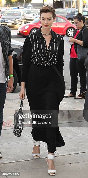 Anne Hathaway attends the Lollipop Theater Network Presents: A Night Under The Stars Hosted By Anne Hathaway on April 26, 2014 in Burbank, California.