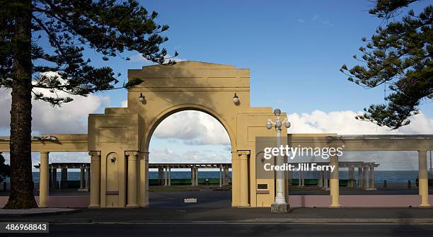 beautiful new zealand - napier stockfoto's en -beelden