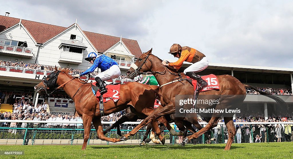 Haydock Racing Maljaa riden by Paul Hanagan wins the during the Betfred TV Be... News ...