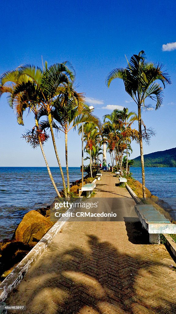 Lookout in Ubatuba.