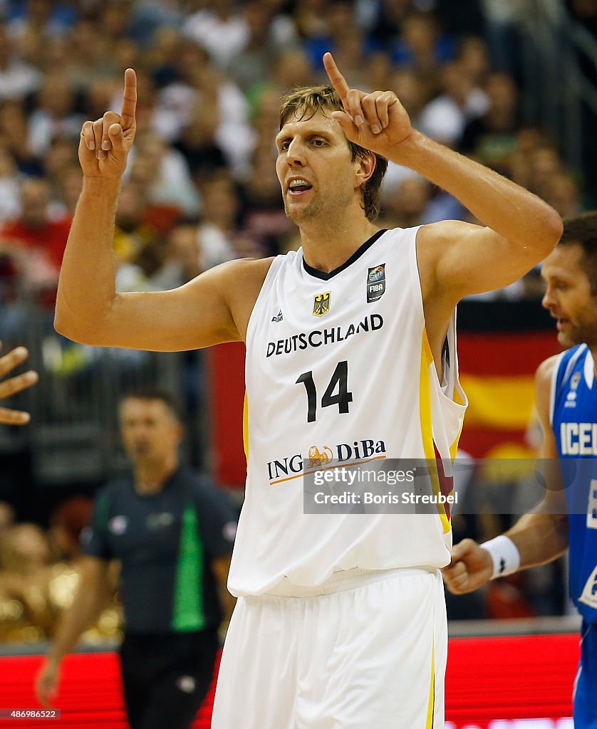 Germany v Iceland - FIBA Eurobasket 2015