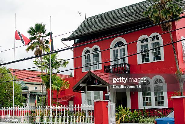 capitols - port of spain stock-fotos und bilder