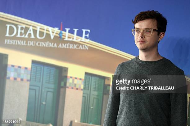 Actor Dane DeHaan poses during a photocall to present the movie "Life" on September 5, 2015 during the 41th Deauville US Film Festival, in the French...