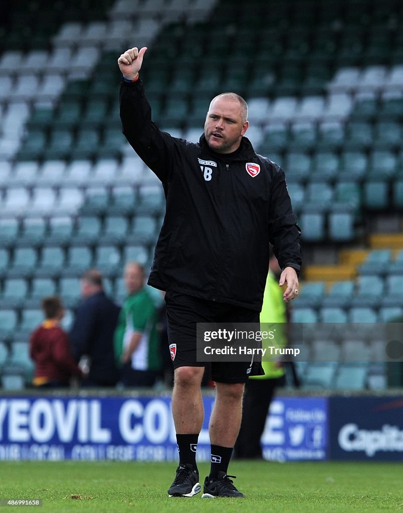 Yeovil Town v Morecambe - Sky Bet League Two