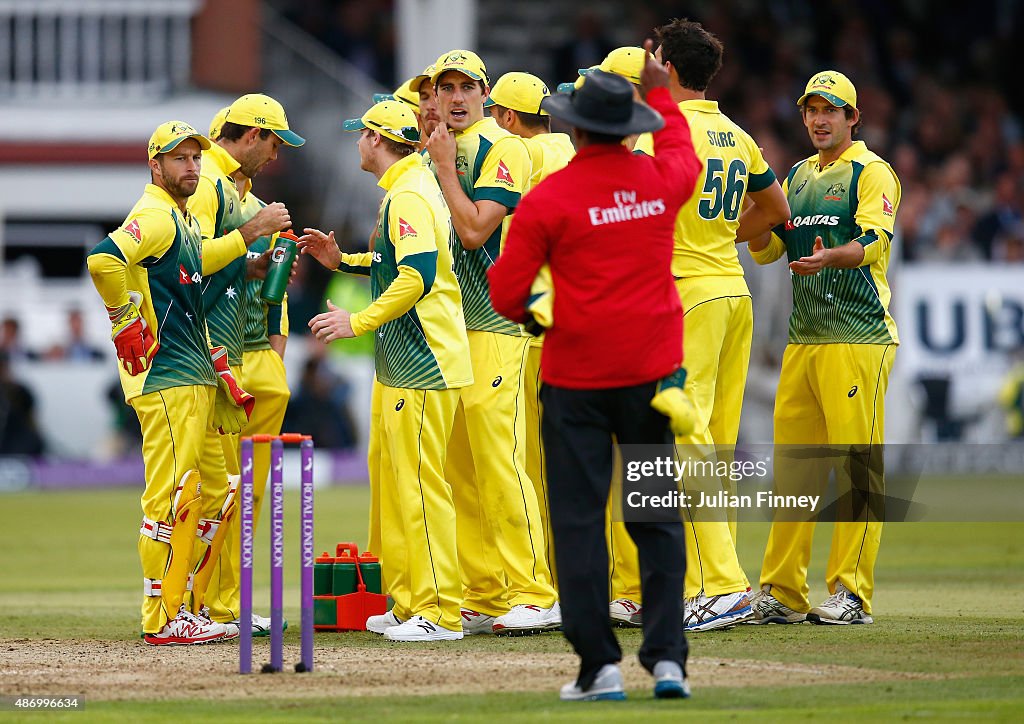 England v Australia - 2nd Royal London One-Day Series 2015