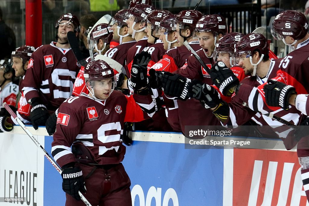 Sparta Prague v Geneve-Servette - Champions Hockey League