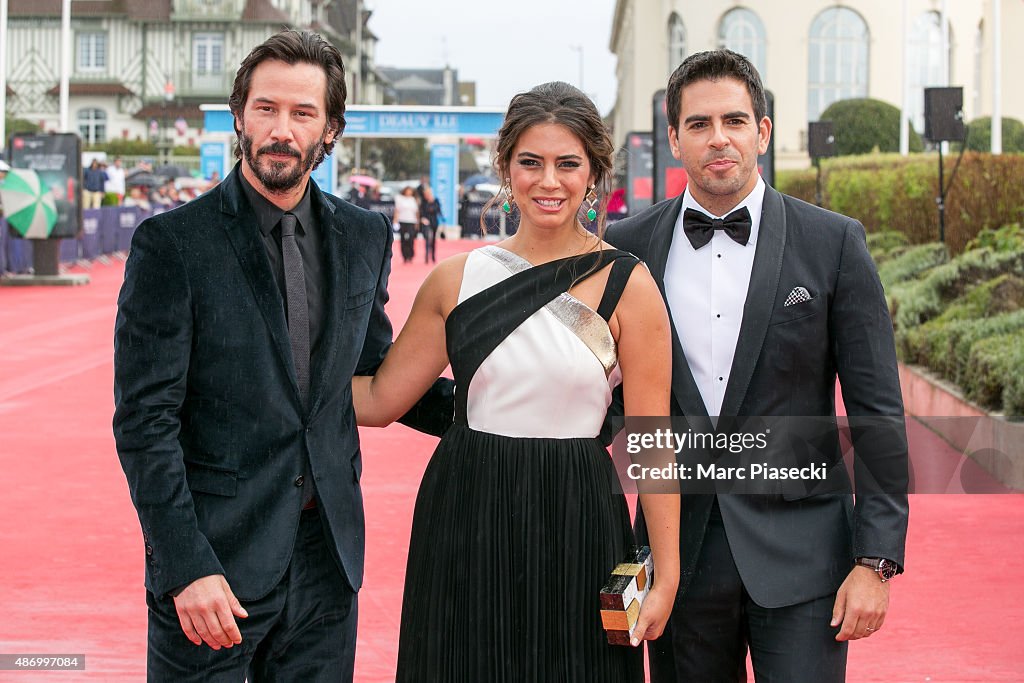 'Knock Knock' Red Carpet - 41st Deauville American Film Festival