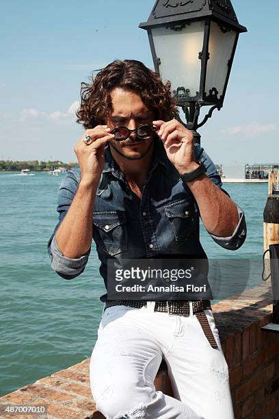 Giovanni Masiero attends the Villa Laguna during the 72nd Venice Film Festival at Hotel Villa Laguna on September 4, 2015 in Venice, Italy.