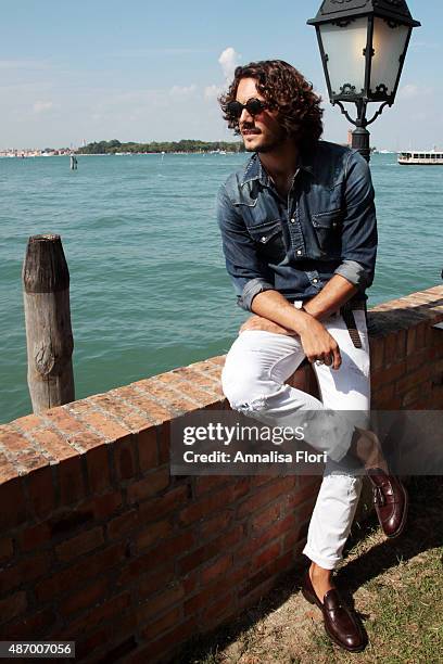 Giovanni Masiero attends the Villa Laguna during the 72nd Venice Film Festival at Hotel Villa Laguna on September 4, 2015 in Venice, Italy.