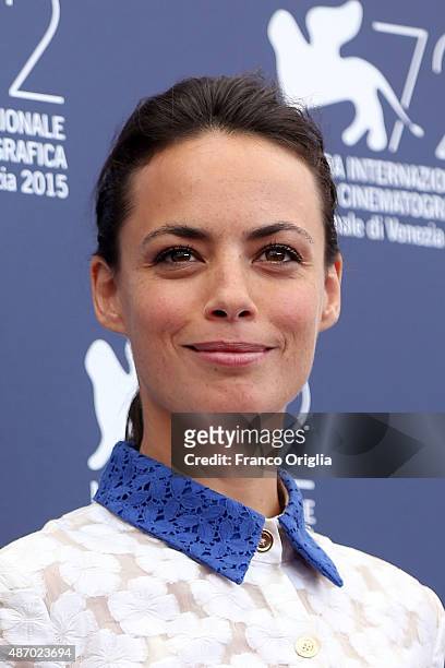 Berenice Bejo attends a photocall for 'The Childhood Of A Leader' during the 72nd Venice Film Festival at Palazzo del Casino on September 5, 2015 in...