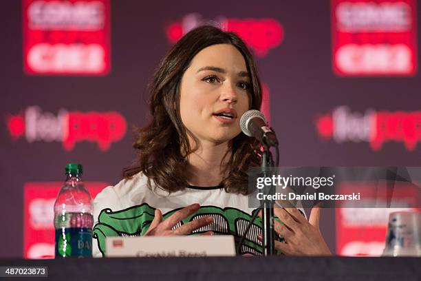 Crystal Reed attends the 2014 Chicago Comic and Entertainment Expo at McCormick Place on April 26, 2014 in Chicago, Illinois.