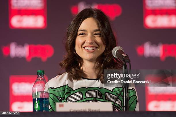 Crystal Reed attends the 2014 Chicago Comic and Entertainment Expo at McCormick Place on April 26, 2014 in Chicago, Illinois.