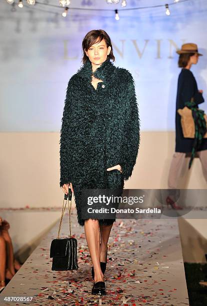 General view of the atmosphere during Lanvin And Living Beauty Host An Evening Of Fashion on April 26, 2014 in Beverly Hills, California.