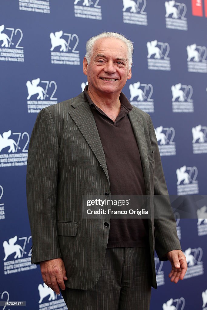 'The Wait' Photocall - 72nd Venice Film Festival