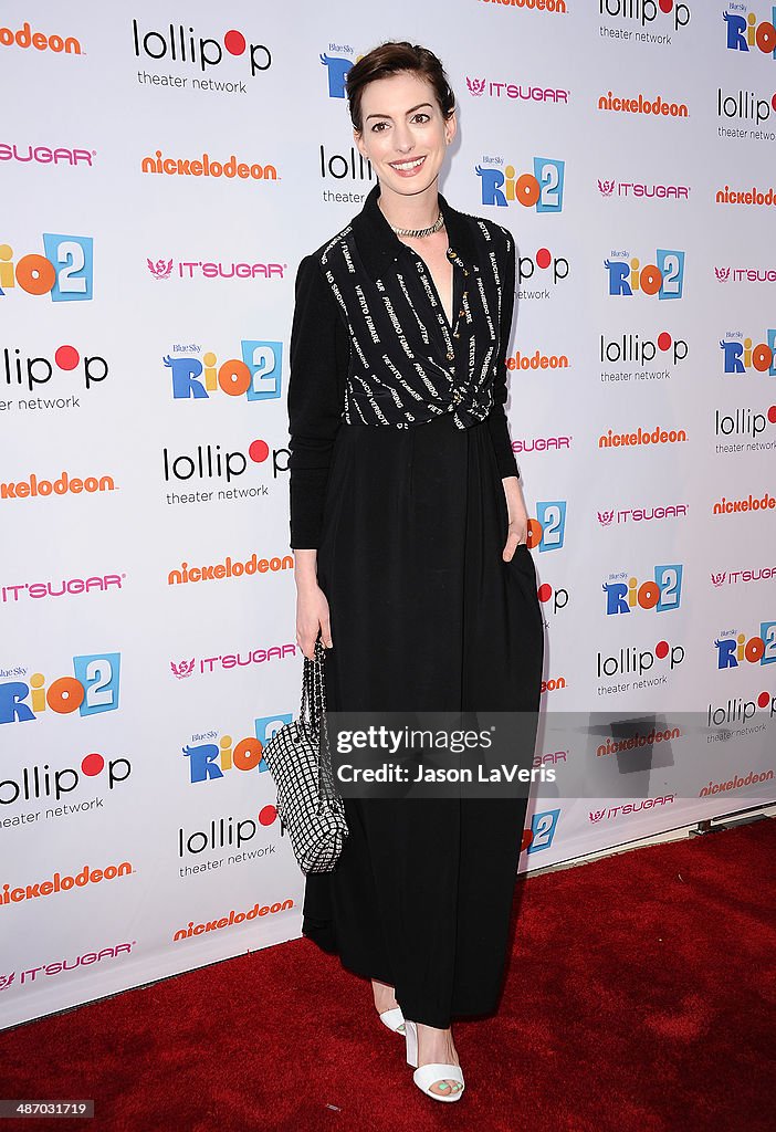 Lollipop Theater Network's A Night Under The Stars Hosted By Anne Hathaway